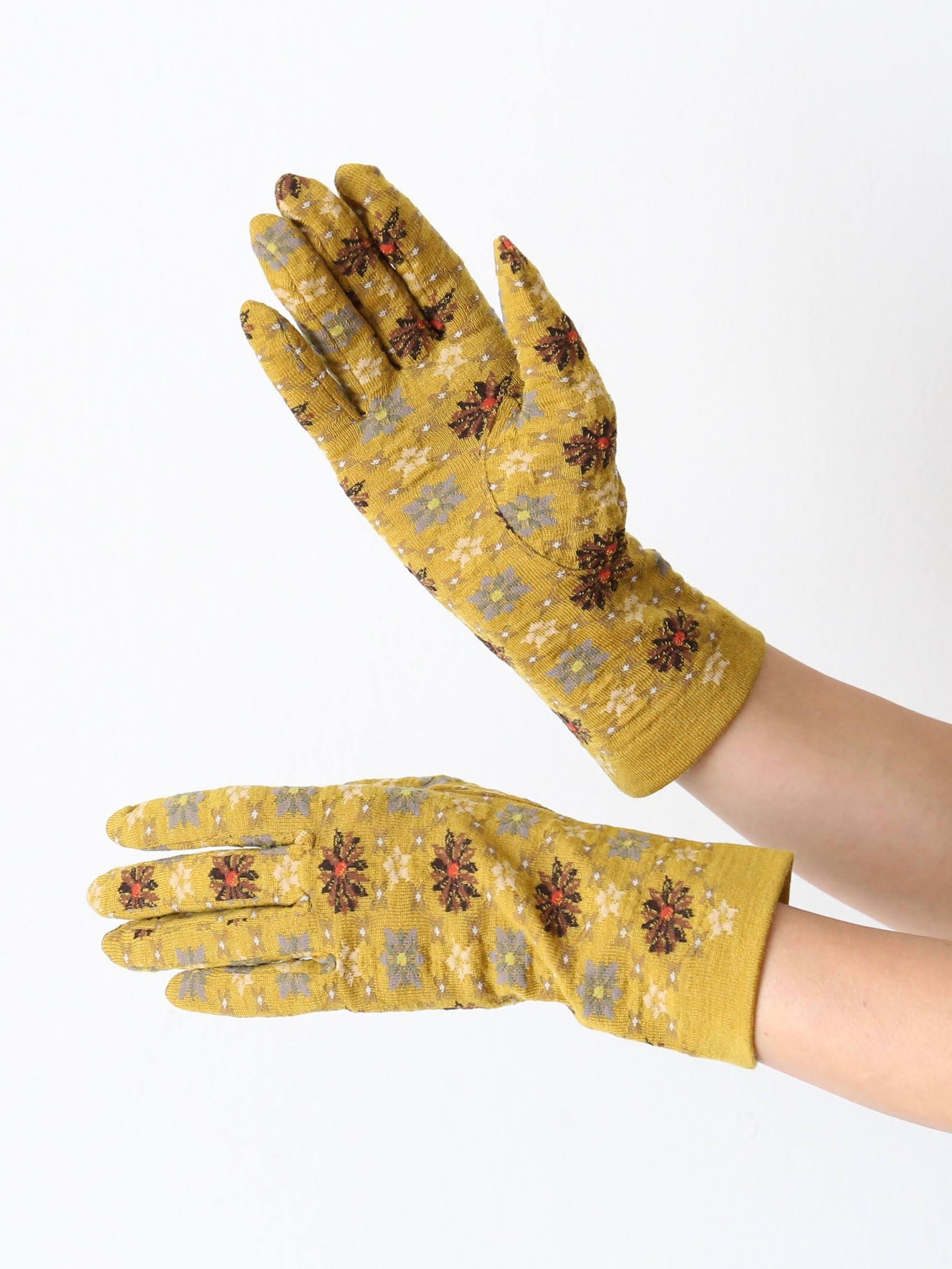 ANTIPAST 手袋ショート（タイル柄）[NG1-807]