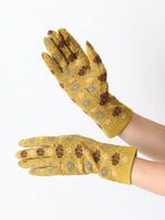 画像をギャラリービューアに読み込む, ANTIPAST 手袋ショート（タイル柄）[NG1-807]
