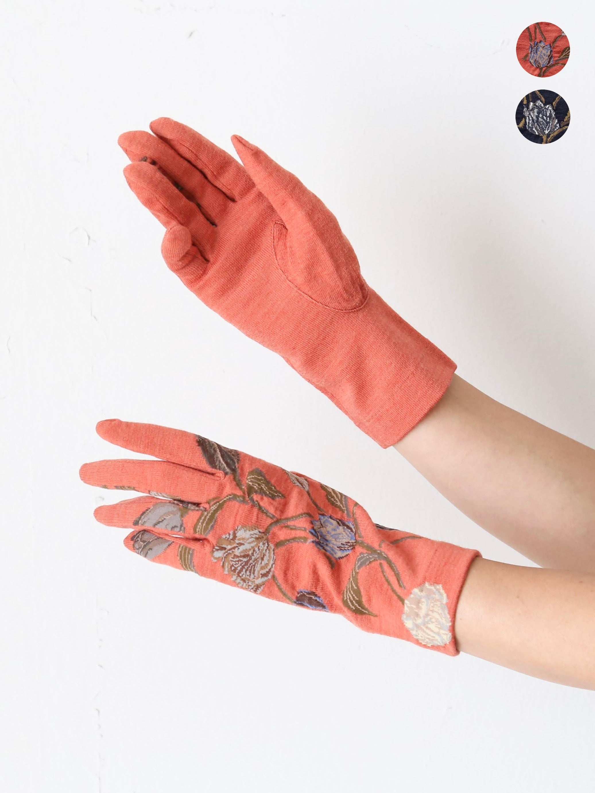 ANTIPAST 手袋ショート(チューリップ柄）[NG1-805]