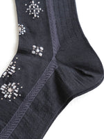 画像をギャラリービューアに読み込む, ANTIPAST ライクアジュエリーハイソックス [AM-486BHS]
