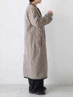 画像をギャラリービューアに読み込む, R&amp;D.M.Co- ガンクラブチェックロングコート [6969]
