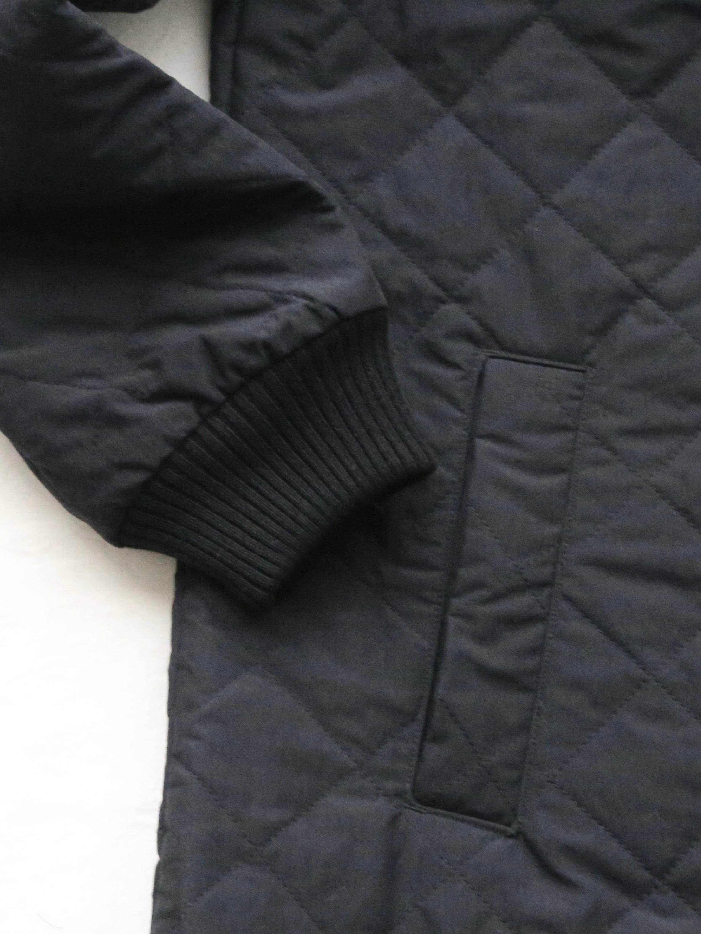 R&D.M.Co- ウォータープルーフキルティングハーフコート [7730]