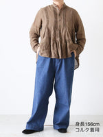 画像をギャラリービューアに読み込む, suzuki takayuki ピンタックブラウス [A261-06]
