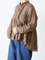 画像をギャラリービューアに読み込む, suzuki takayuki ピンタックブラウス [A261-06]
