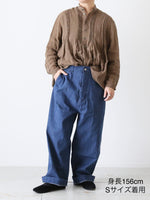 画像をギャラリービューアに読み込む, chimala USアーミーデニムオフィサートラウザー(ショート)[CS40-MP15A/S]
