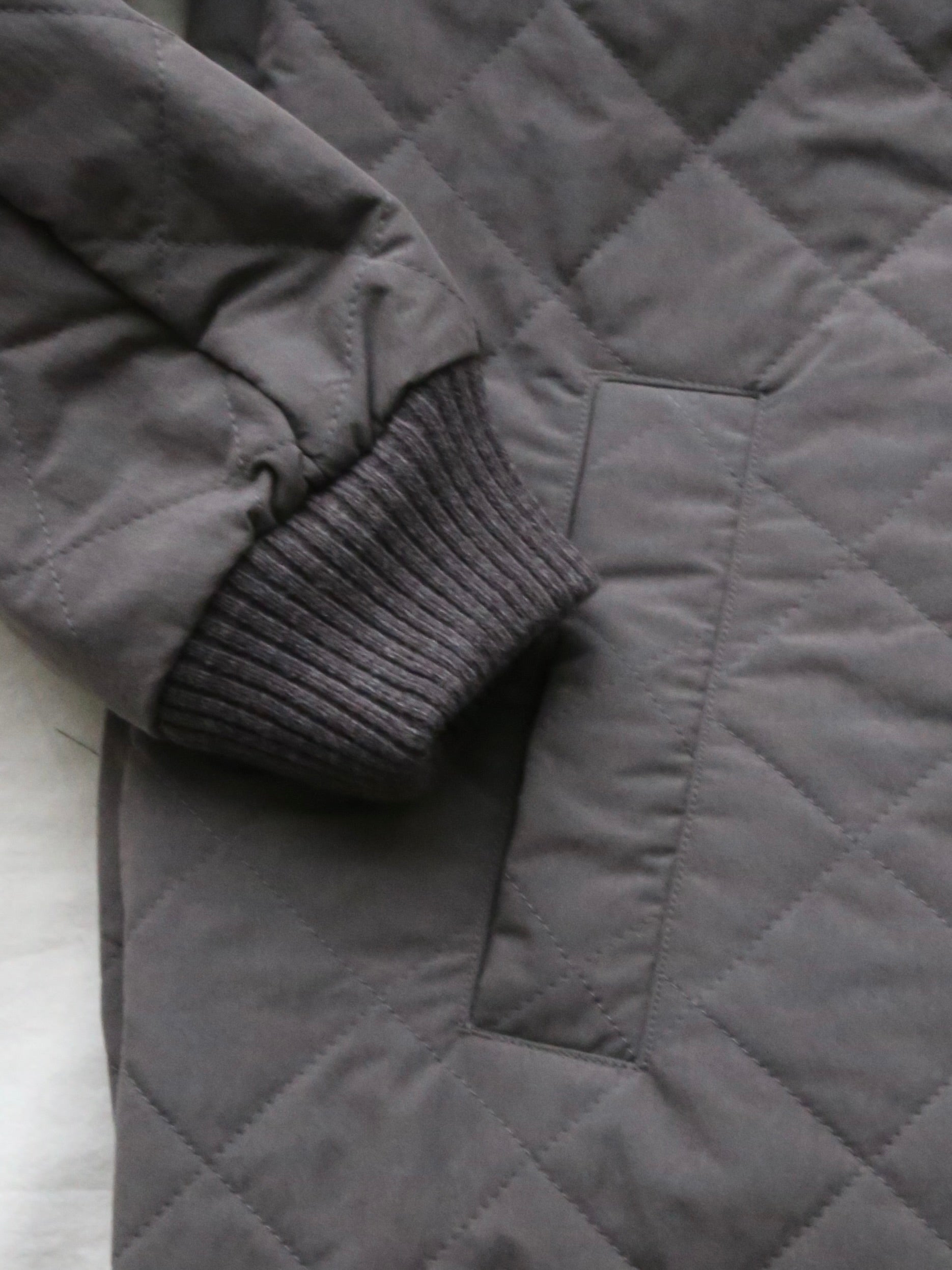 R&D.M.Co- ウォータープルーフキルティングハーフコート [7730]