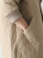 画像をギャラリービューアに読み込む, R&amp;D.M.Co- ウォータープルーフキルティングハーフコート [7730]
