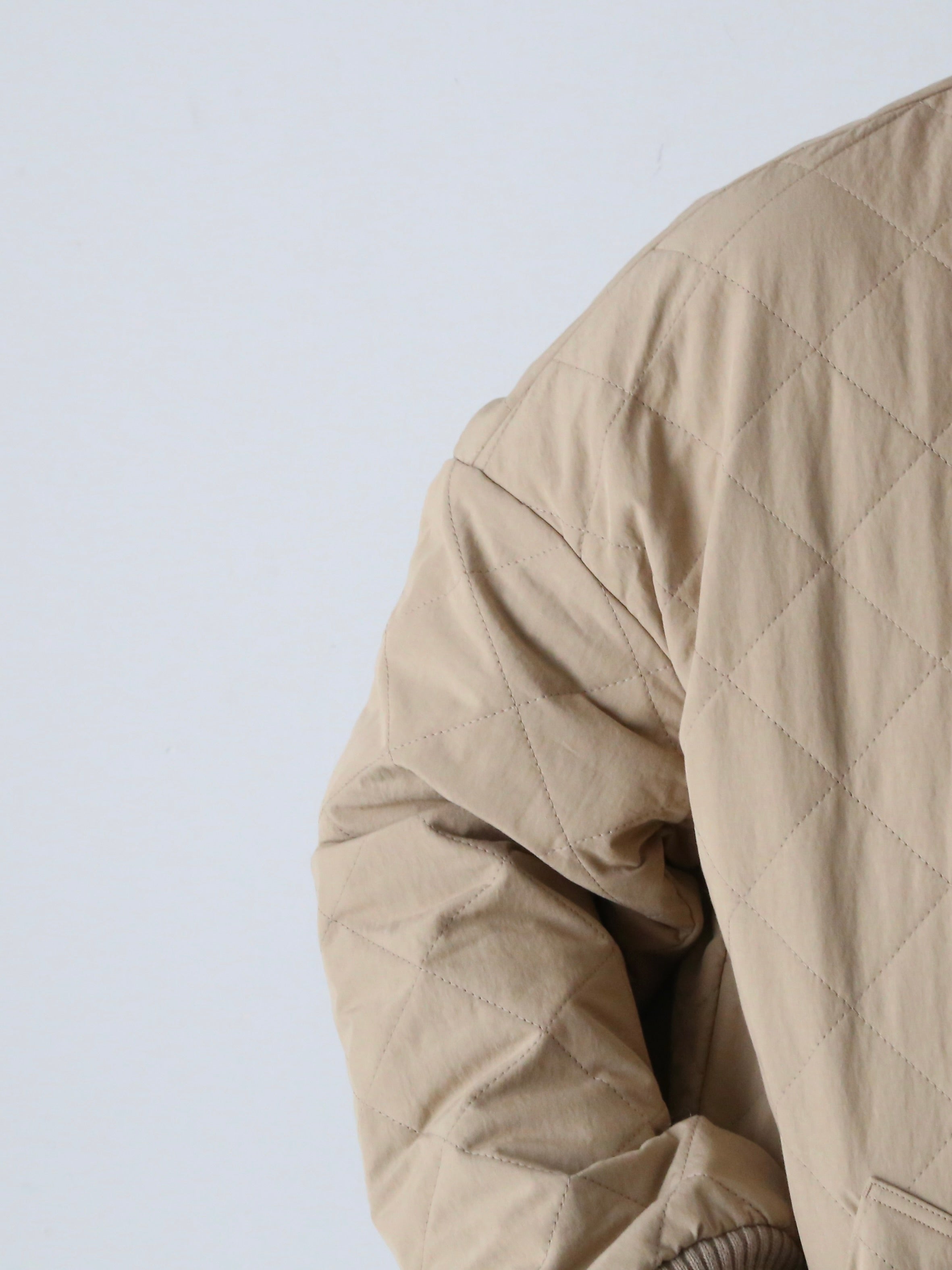 R&D.M.Co- ウォータープルーフキルティングハーフコート [7730]