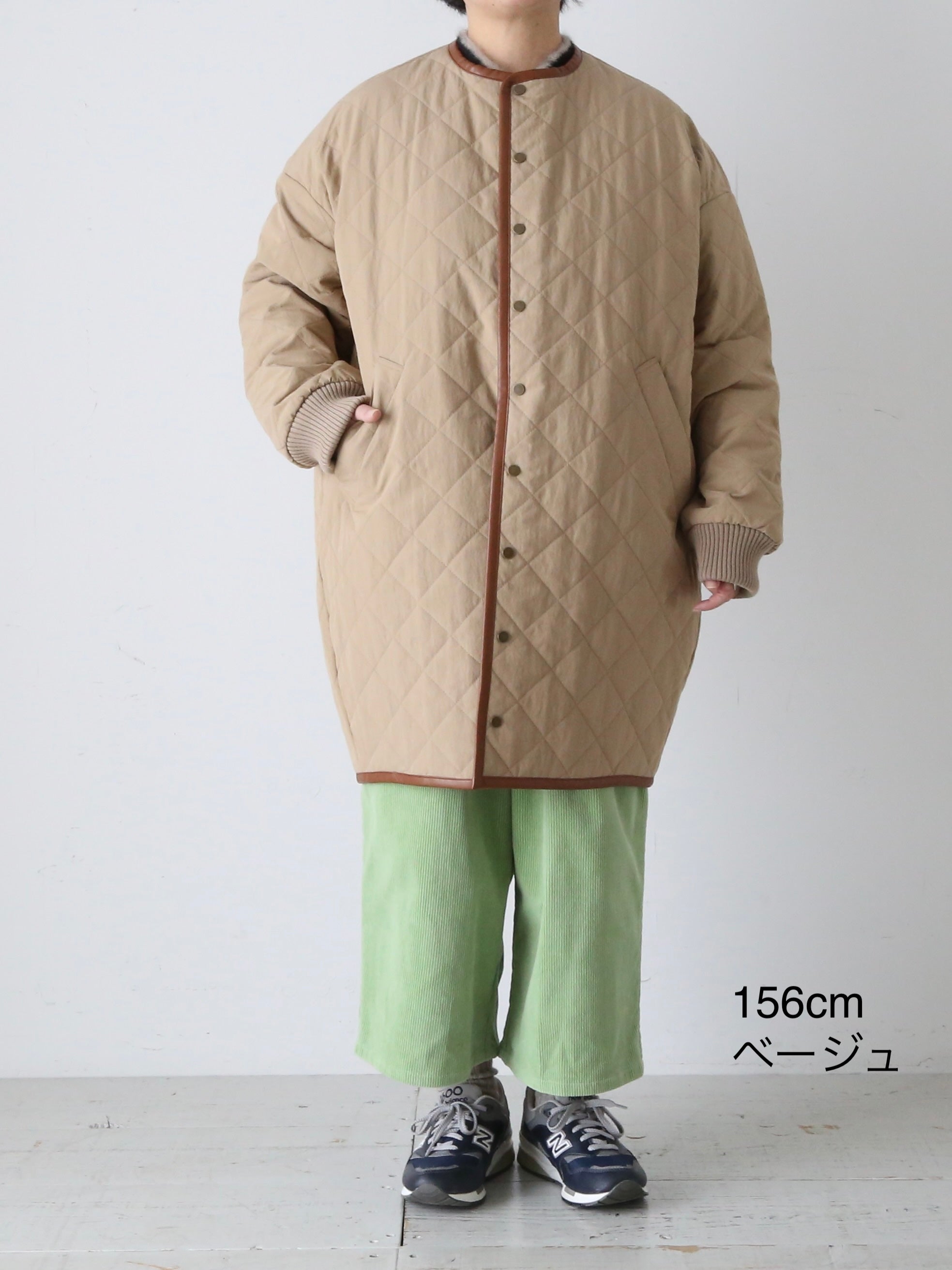 R&D.M.Co- ウォータープルーフキルティングハーフコート [7730]