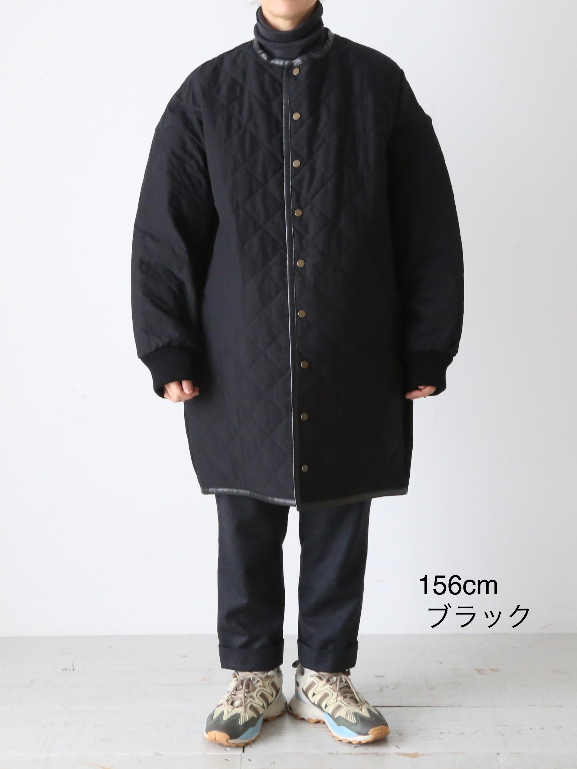 R&D.M.Co- ウォータープルーフキルティングハーフコート [7730]