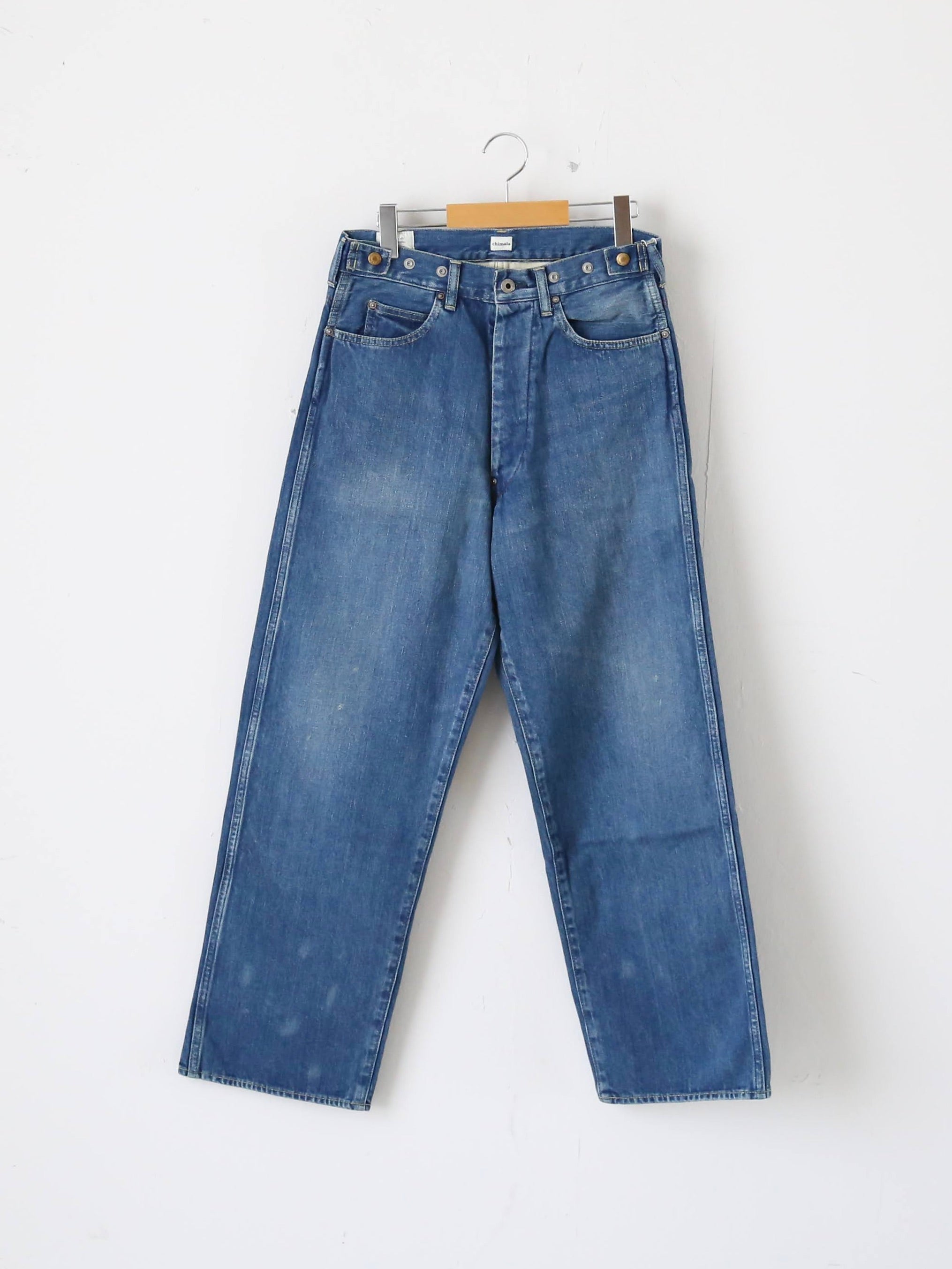 chimala Wウィズデニムウエストアジャスタブルパンツ [CS40-MP10A]