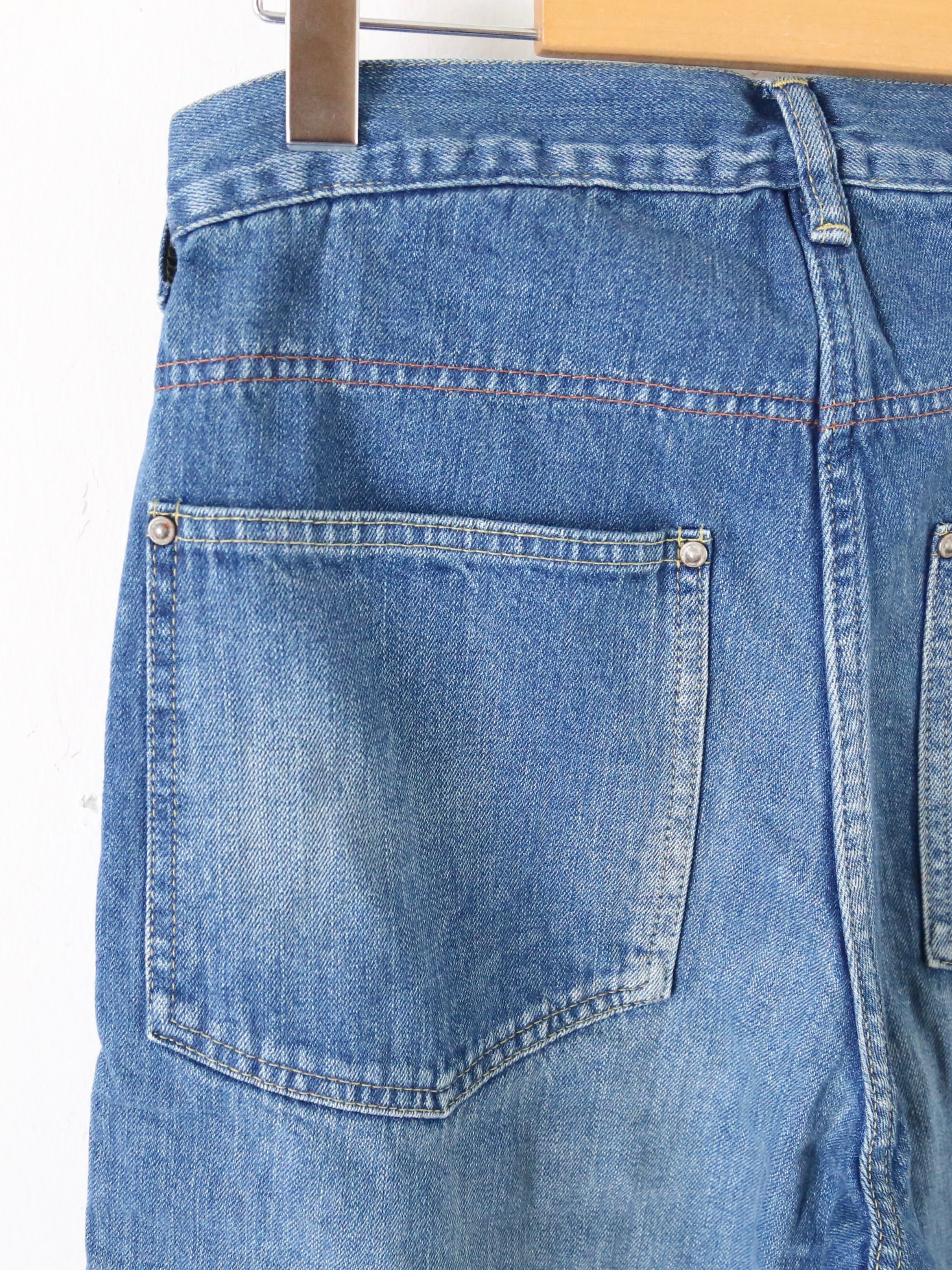 chimala Wウィズデニムウエストアジャスタブルパンツ [CS40-MP10A]