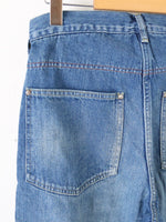 画像をギャラリービューアに読み込む, chimala Wウィズデニムウエストアジャスタブルパンツ [CS40-MP10A]
