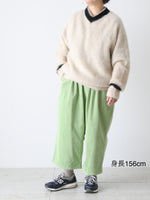 画像をギャラリービューアに読み込む, R&amp;D.M.Co- モヘアクリケットセーター [7827]
