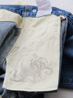 画像をギャラリービューアに読み込む, chimala Wウィズデニムウエストアジャスタブルパンツ [CS40-MP10A]
