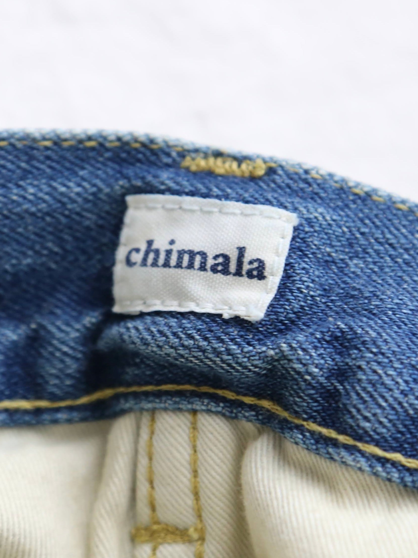 chimala Wウィズデニムウエストアジャスタブルパンツ [CS40-MP10A]