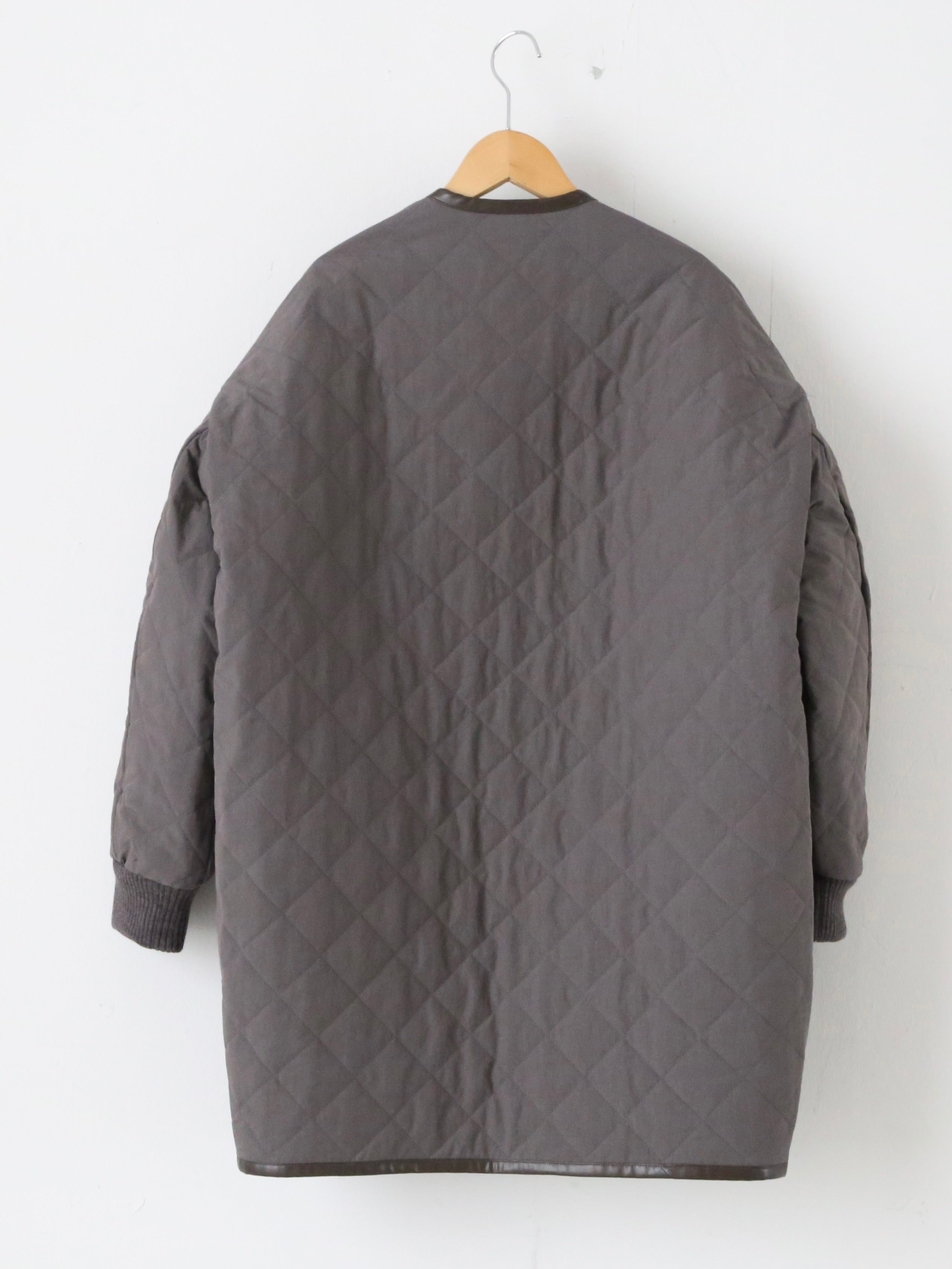 R&D.M.Co- ウォータープルーフキルティングハーフコート [7730]