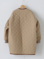 画像をギャラリービューアに読み込む, R&amp;D.M.Co- ウォータープルーフキルティングハーフコート [7730]
