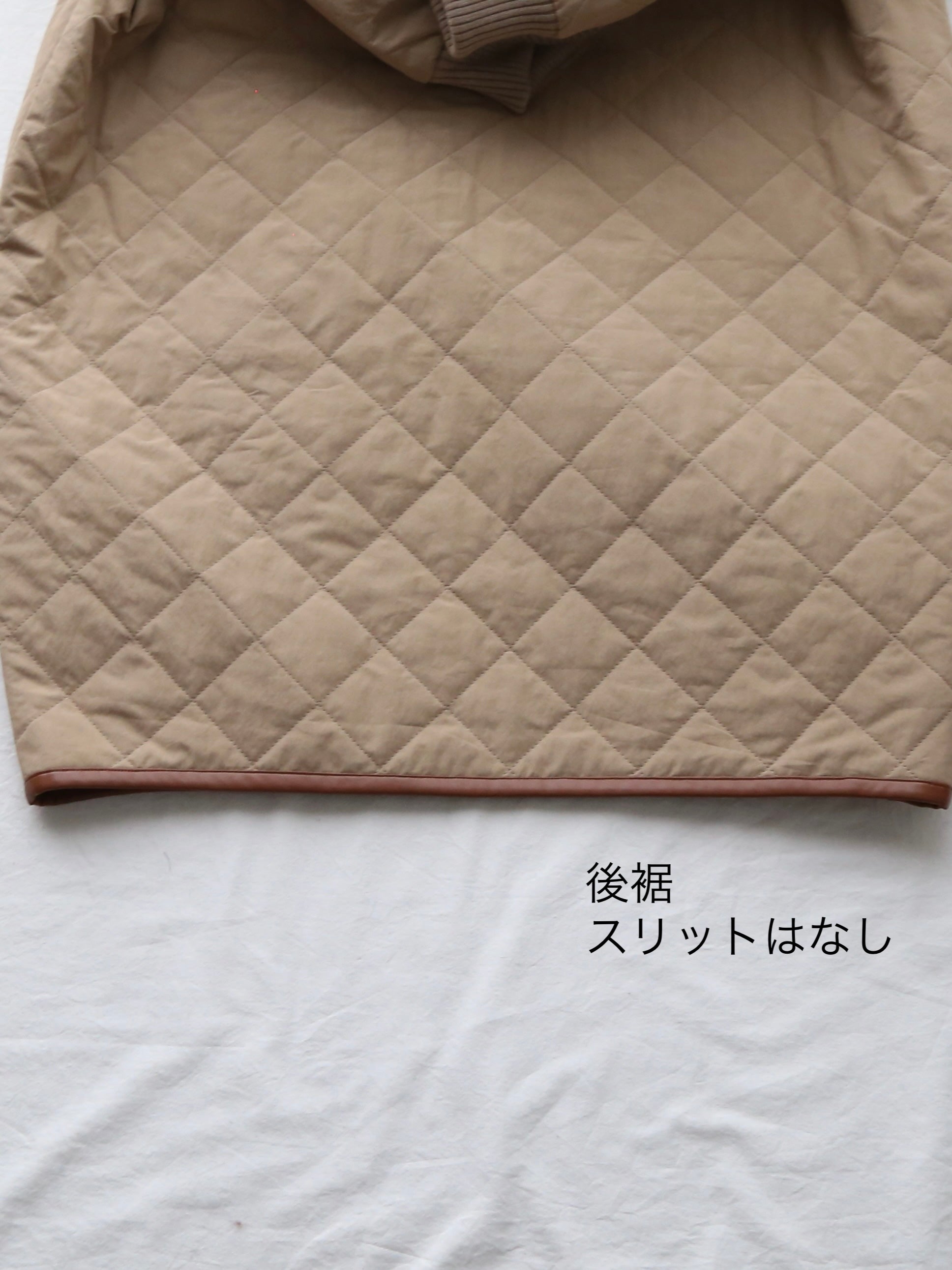 R&D.M.Co- ウォータープルーフキルティングハーフコート [7730]