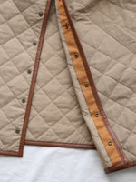 画像をギャラリービューアに読み込む, R&amp;D.M.Co- ウォータープルーフキルティングハーフコート [7730]
