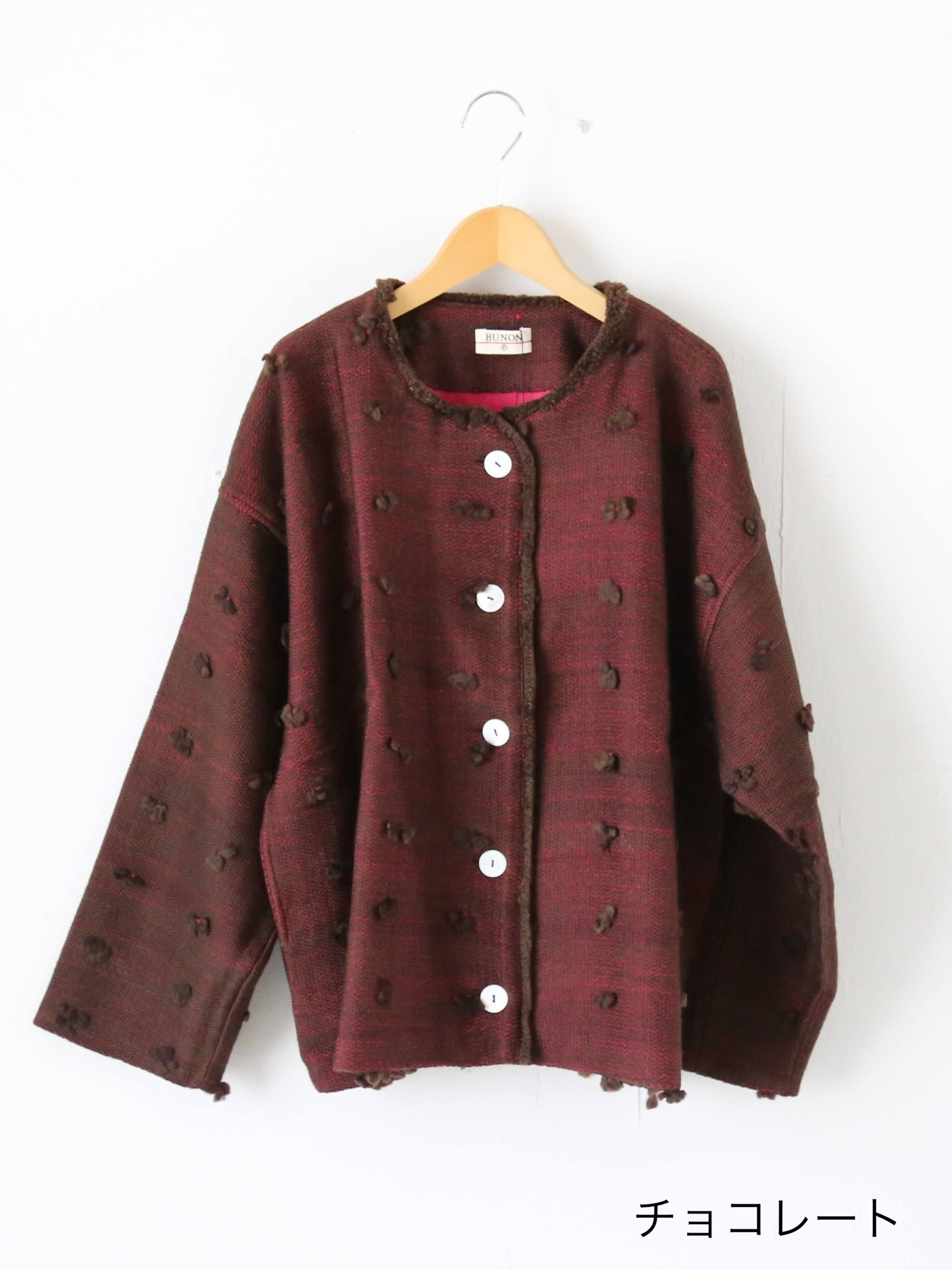 BUNON エンブロイダリーブルゾン [BN2593]