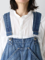 画像をギャラリービューアに読み込む, chimala  デニムオーバーオール [CS41-WP09]
