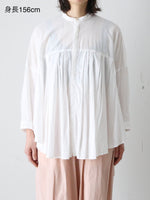 画像をギャラリービューアに読み込む, suzuki takayuki タックドケープブラウス [S261-19]
