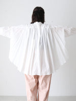 画像をギャラリービューアに読み込む, suzuki takayuki タックドケープブラウス [S261-19]
