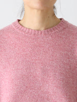 画像をギャラリービューアに読み込む, R&amp;D.M.Co- 7Gクルーネックセーター [7832]
