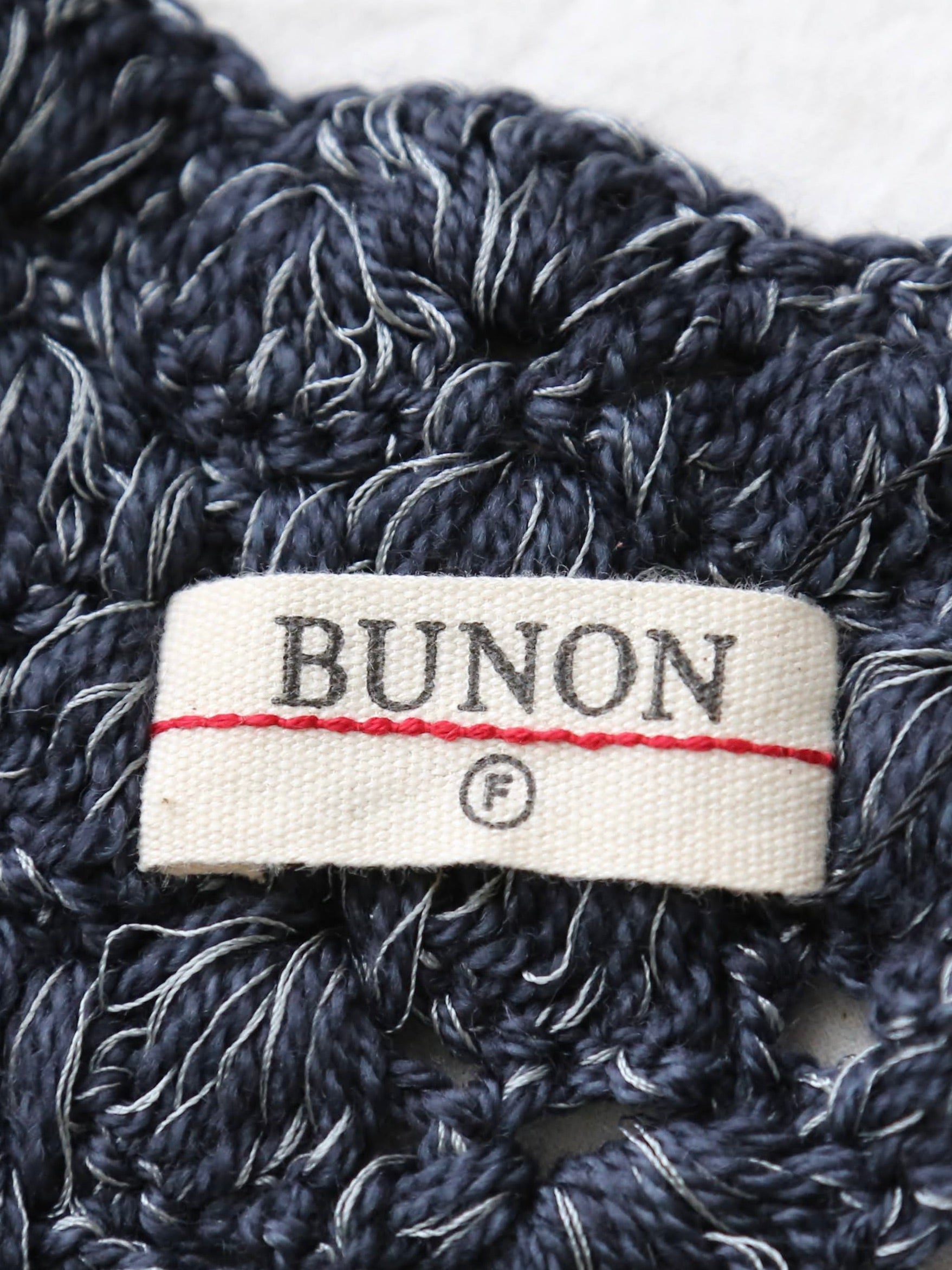 BUNON ハンドクロシェスカーフ [BN2597]