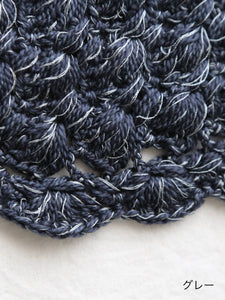 BUNON ハンドクロシェスカーフ [BN2597] – CREER