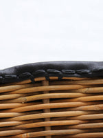 画像をギャラリービューアに読み込む, ebagos 籐付き長財布 牛ソフト  [35634]　
