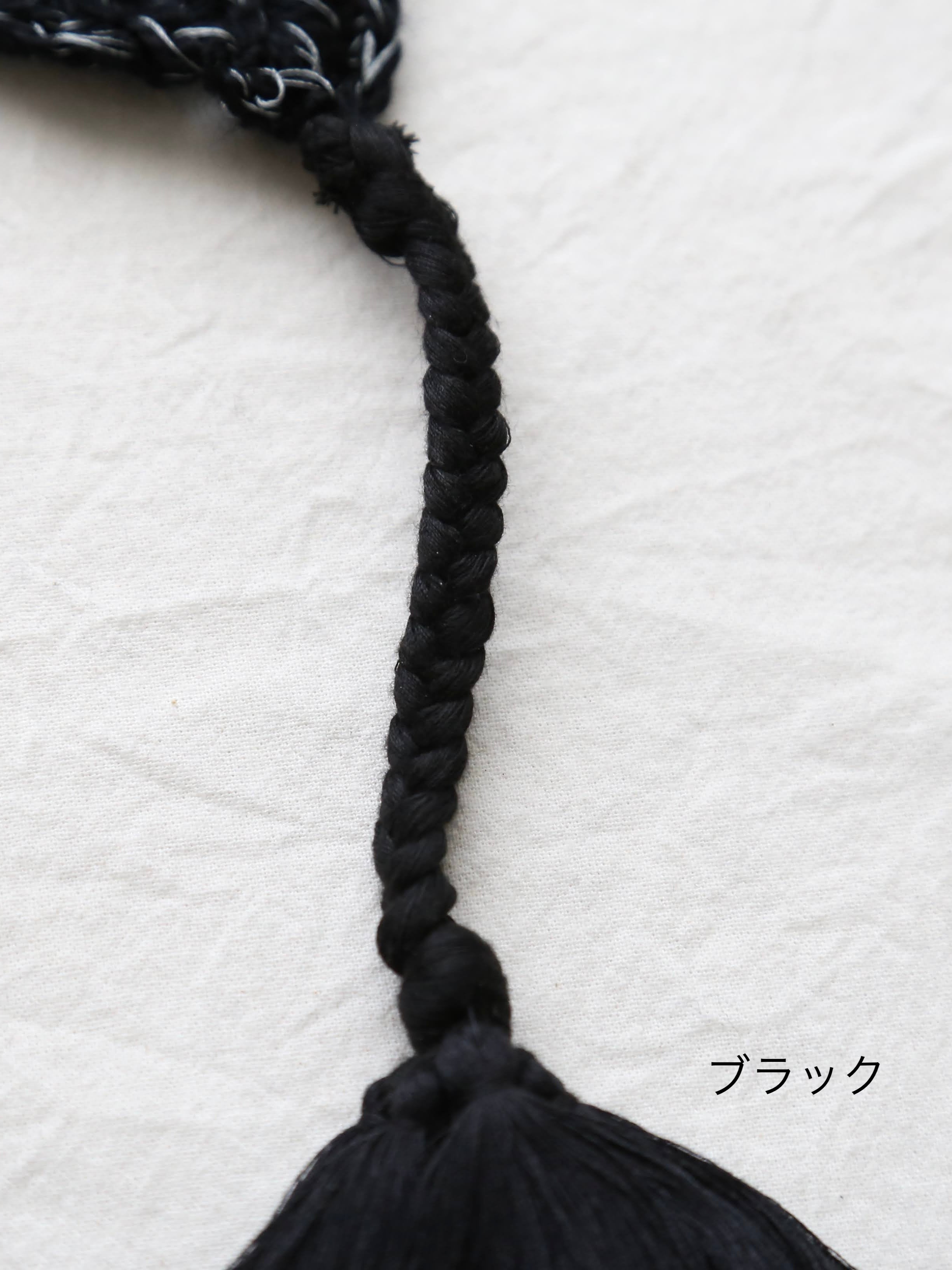 BUNON ハンドクロシェスカーフ [BN2597]