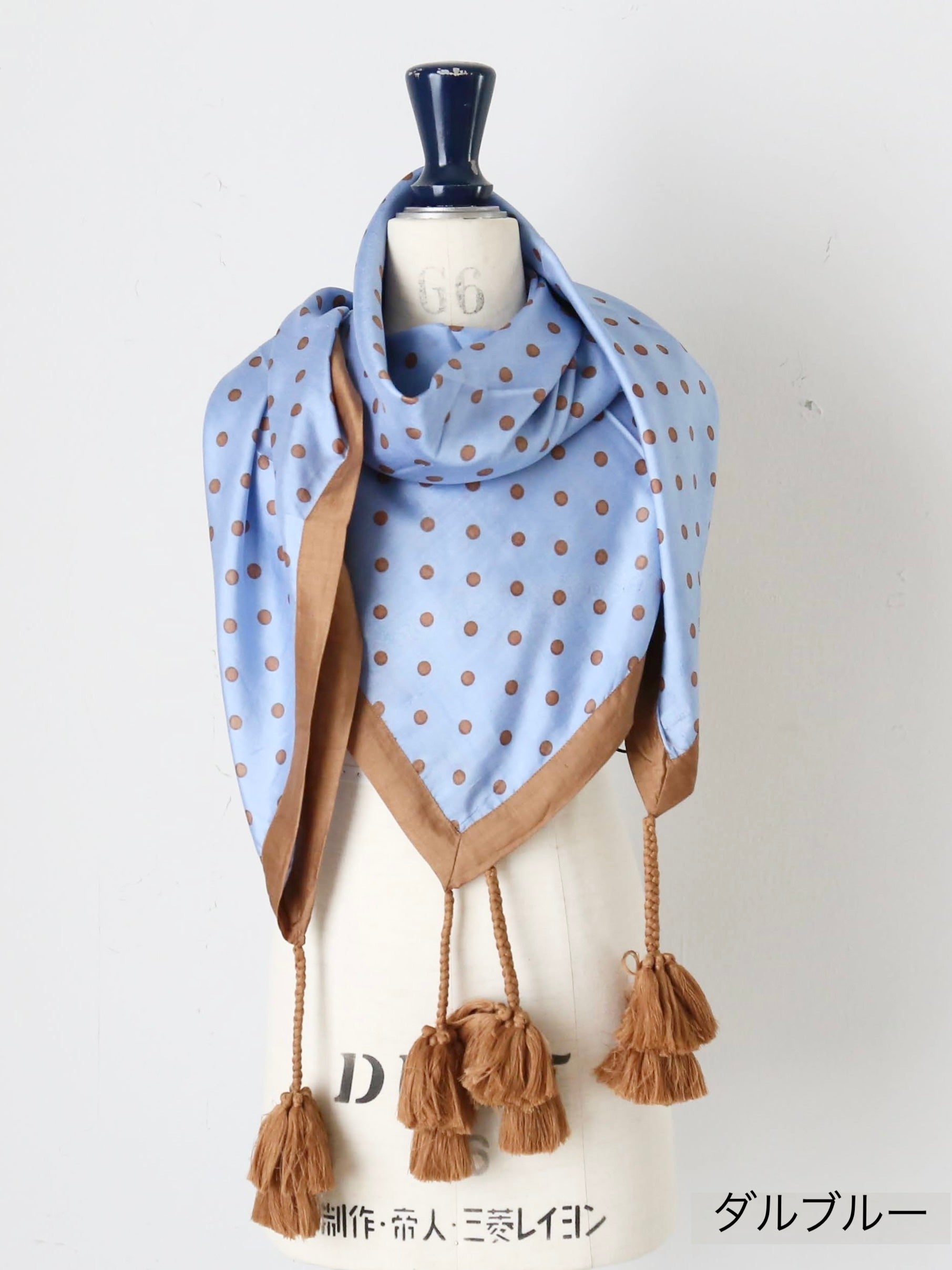 BUNON タッセルスカーフ [BN2559]