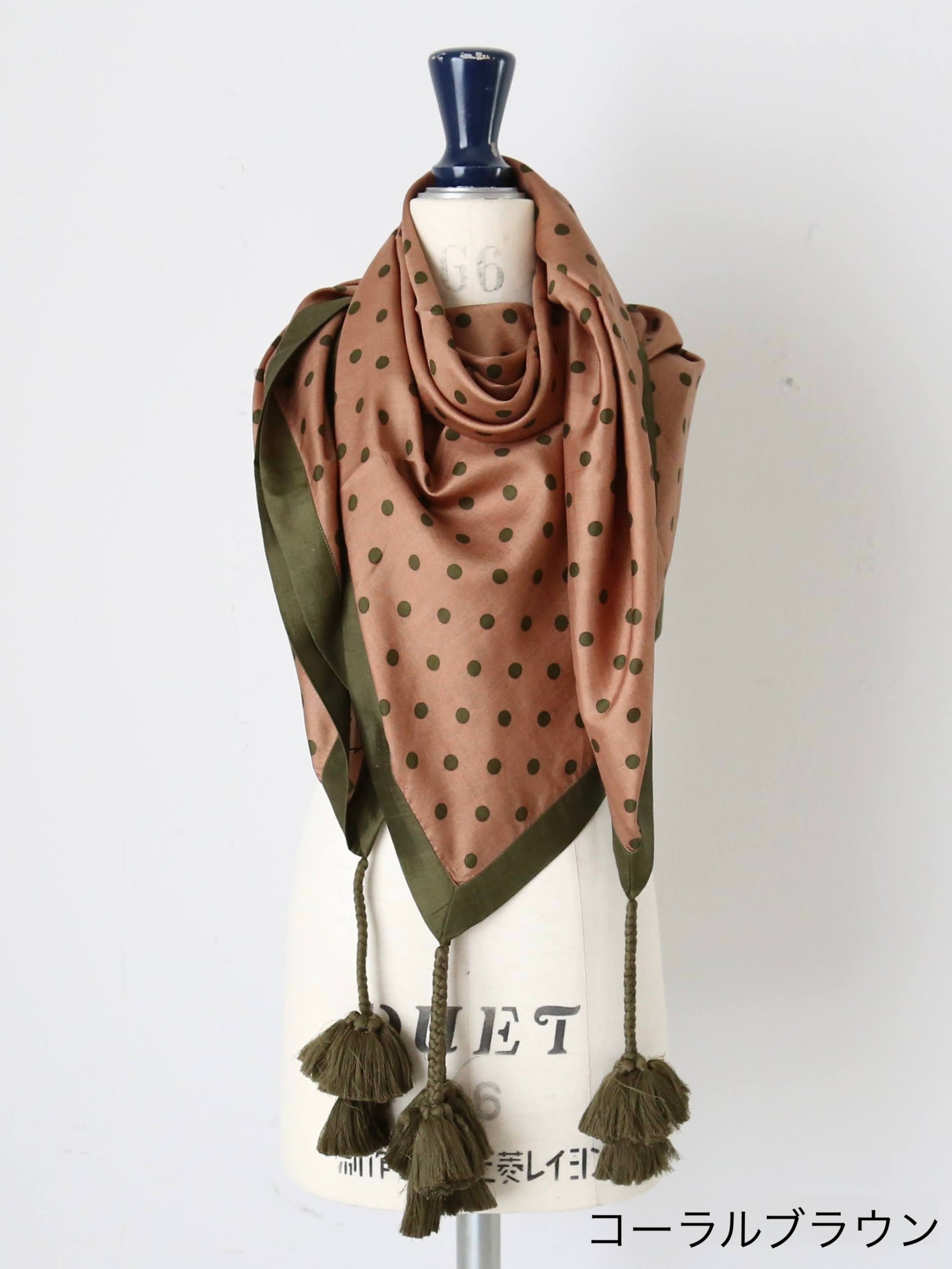 BUNON タッセルスカーフ [BN2559]