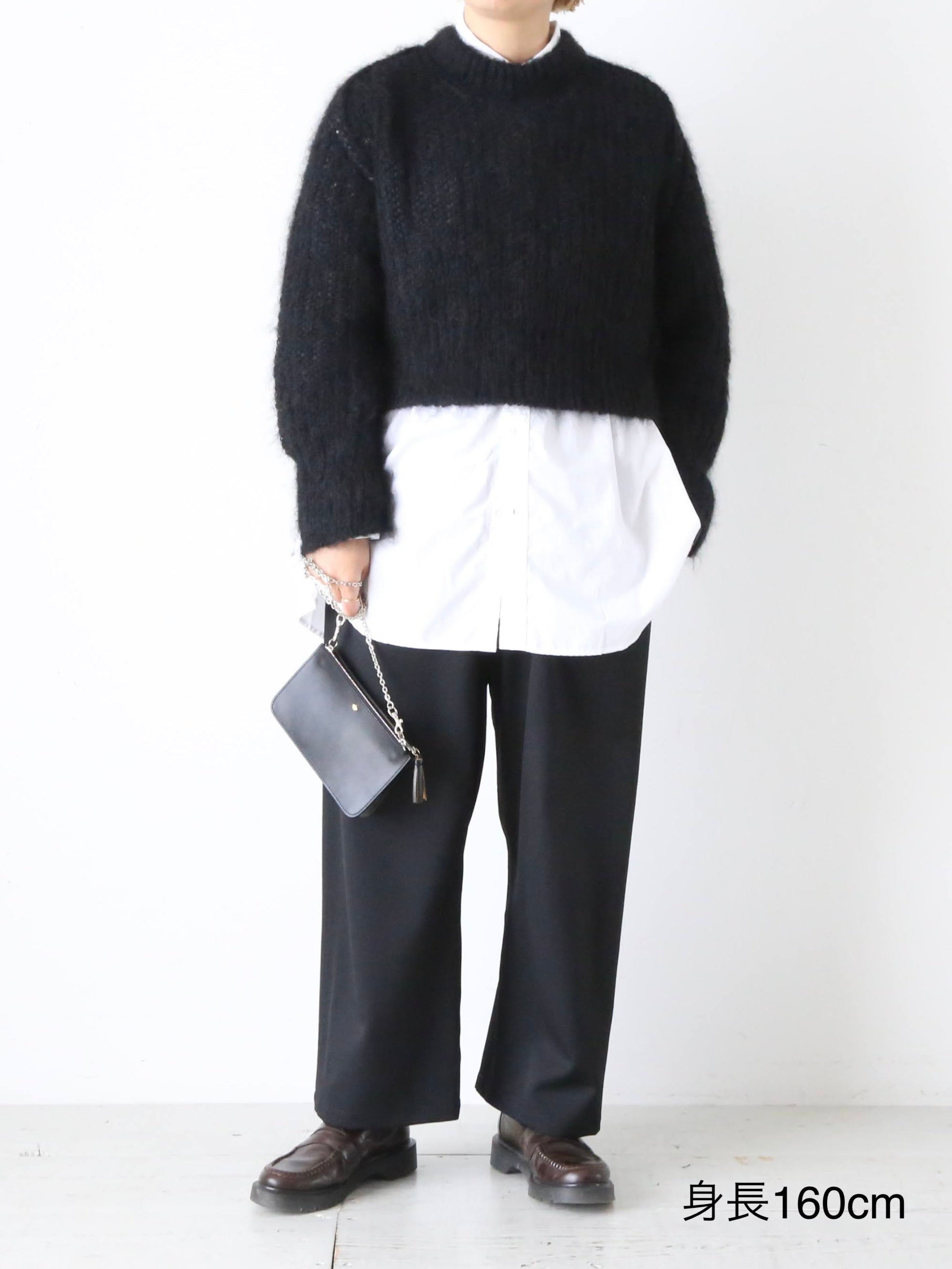 tao ウール片畔起毛加工セーター [TP-N008-051]