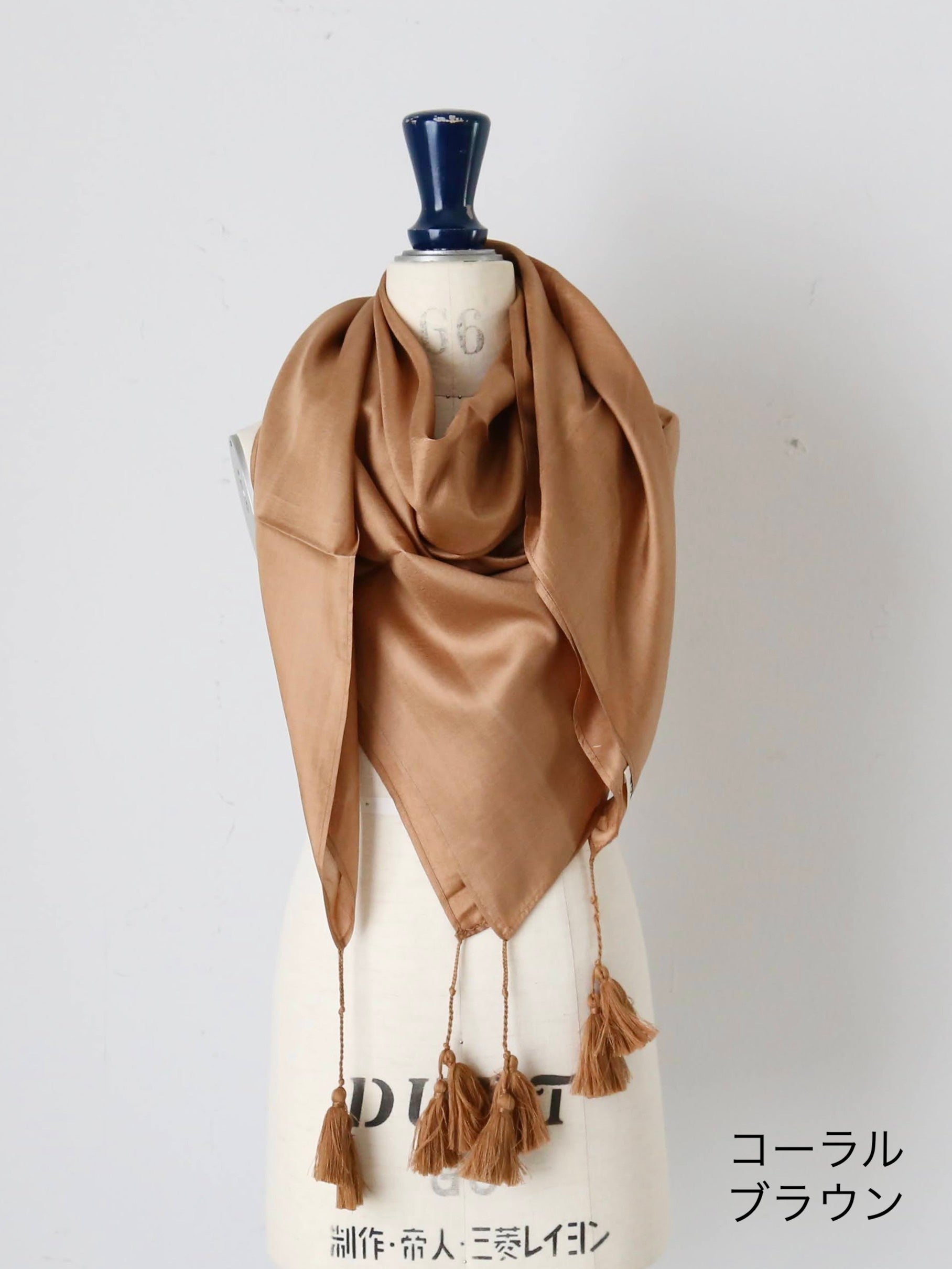 BUNON タッセルスカーフ [BN2554]