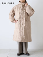 Load image into Gallery viewer, TOUJOURS Padded Hooded Coat [YM45QC01]
