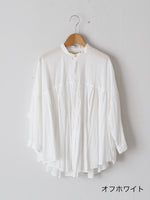 画像をギャラリービューアに読み込む, suzuki takayuki タックドケープブラウス [S261-19]
