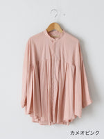 画像をギャラリービューアに読み込む, suzuki takayuki タックドケープブラウス [S261-19]
