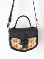 画像をギャラリービューアに読み込む, ebagos ラウンドハンドバッグ [16524]
