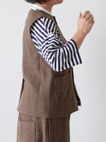 Load image into Gallery viewer, Veritecoeur Check Blouse [VC-2825]

