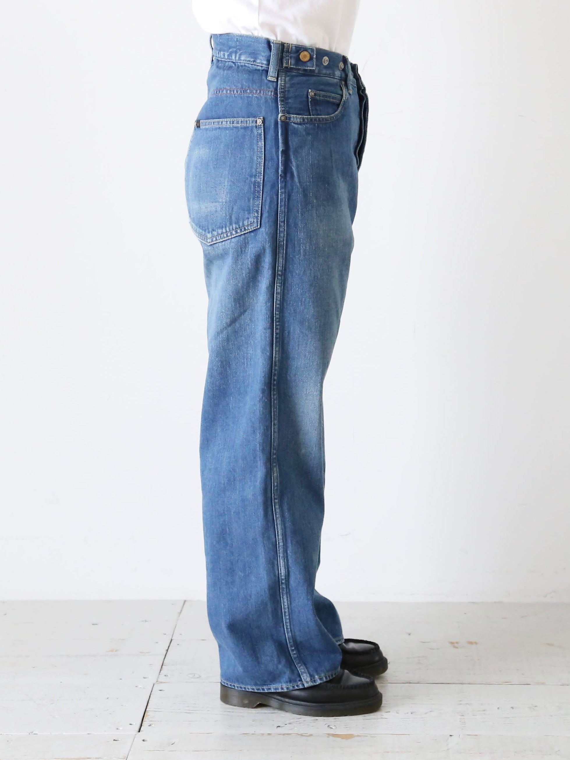 chimala Wウィズデニムウエストアジャスタブルパンツ [CS40-MP10A]