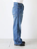 画像をギャラリービューアに読み込む, chimala Wウィズデニムウエストアジャスタブルパンツ [CS40-MP10A]
