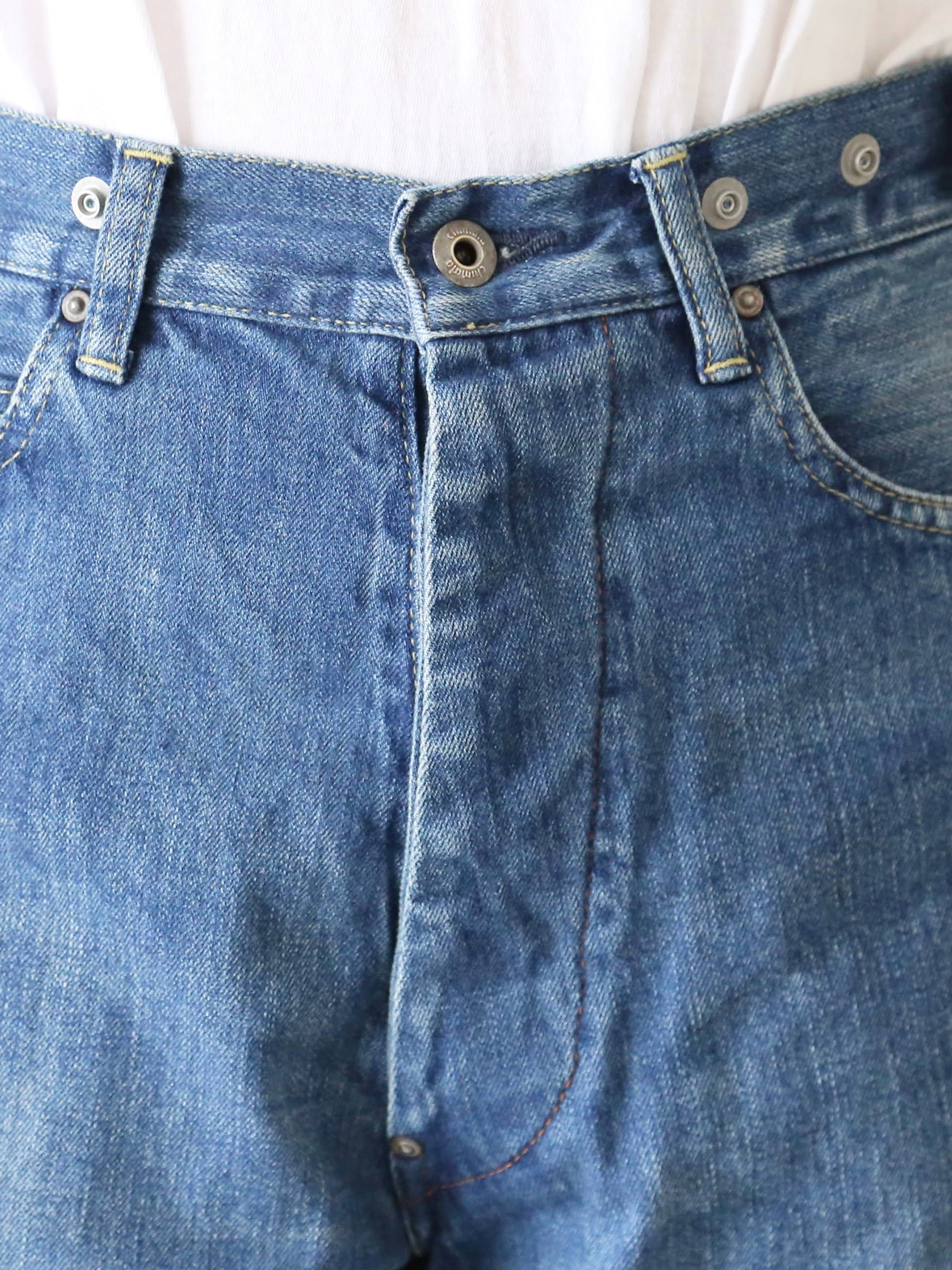 chimala Wウィズデニムウエストアジャスタブルパンツ [CS40-MP10A]