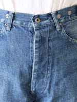 画像をギャラリービューアに読み込む, chimala Wウィズデニムウエストアジャスタブルパンツ [CS40-MP10A]
