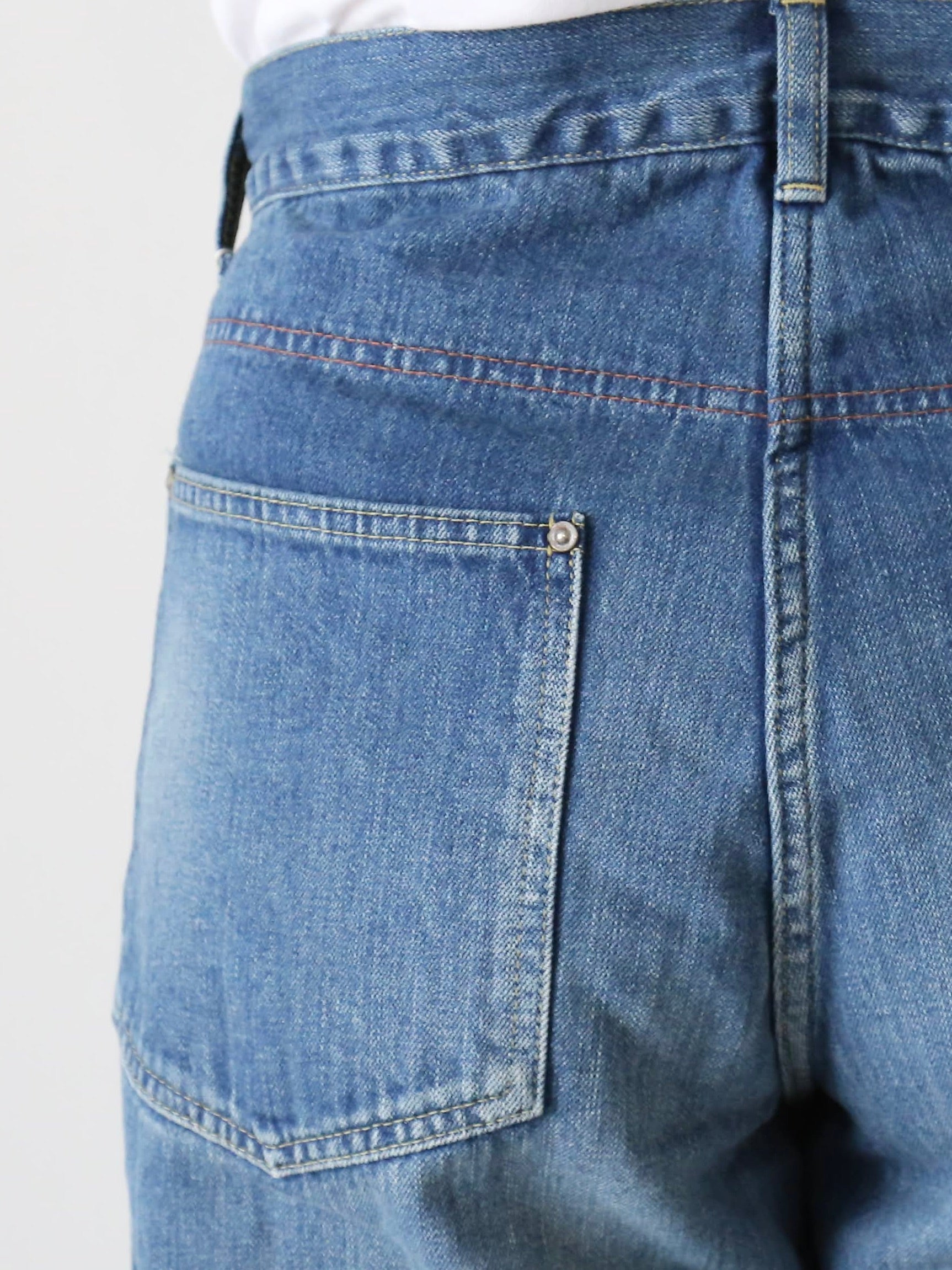 chimala Wウィズデニムウエストアジャスタブルパンツ [CS40-MP10A]