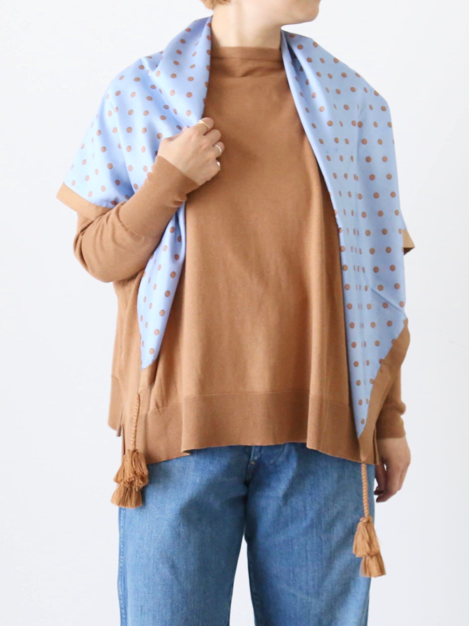 BUNON タッセルスカーフ [BN2559]