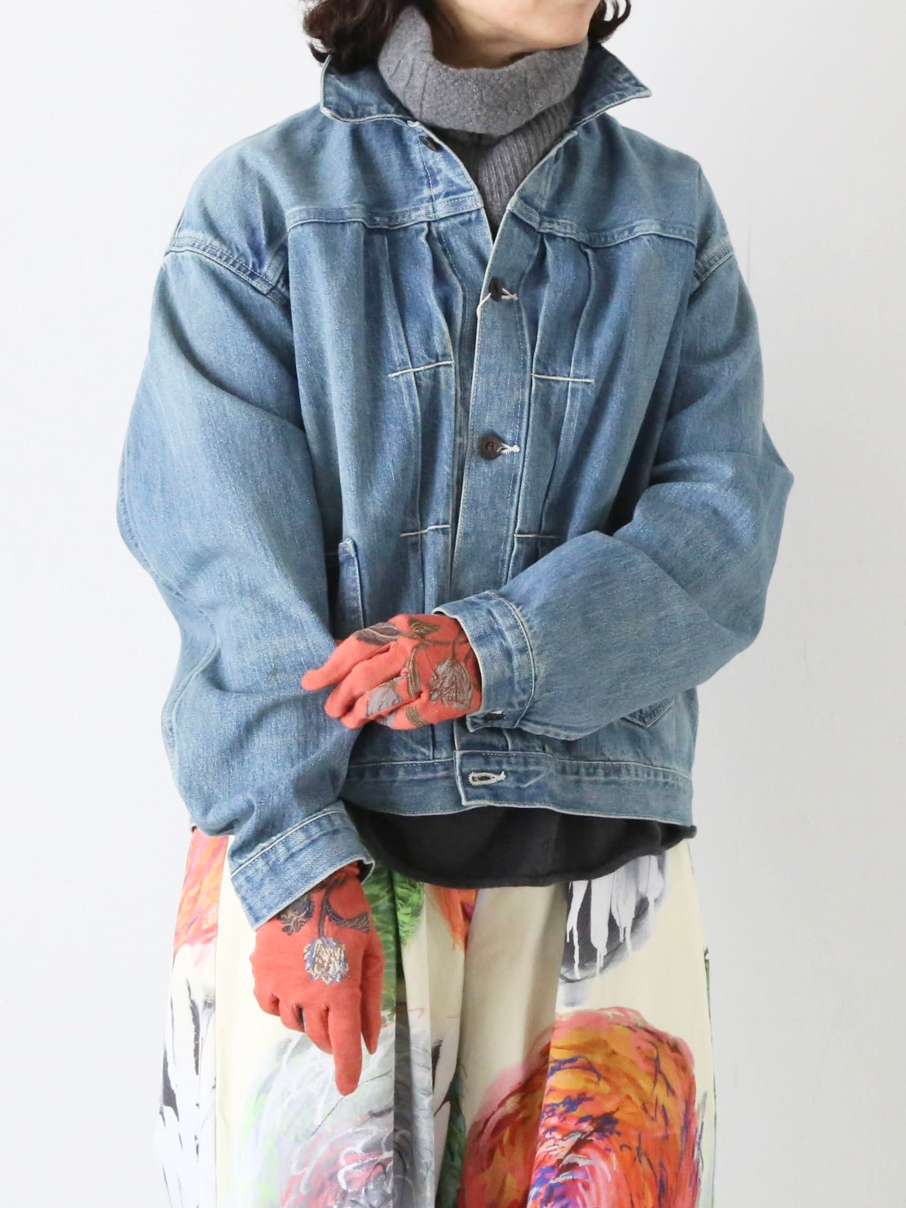 chimala  セルヴィッジ デニムショートジャケット [CS40-JT-12]