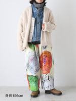 画像をギャラリービューアに読み込む, TOUJOURS ボタンフロントフライビッグ カーディガンジャケット [TM43SJ03]
